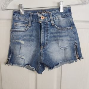 Arizona Jean Co. Side Zipper Shorts